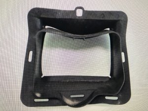 Rubber seal on TV spider front Smart 451
