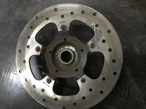 Brake disc for moped scooter
