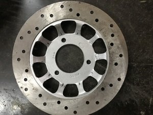 Brake disc for moped scooter