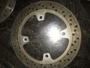 Brake disc for moped scooter