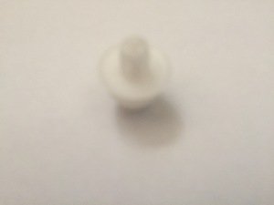 Fastener clip piston fastening the rear fenders Smart 450