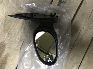 Зеркало заднего вида наружное водительское Smart 450 новое 0000595V017C49L00 серое