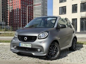 Smart Fortwo 453 EQ Cabrio 08/2018 серый