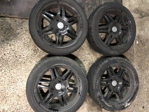 Литые диски Brabus MonoBlock VI c летней резиной 175/50 R16 Yokohama 205/45 R16 Nankang Smart 450 451