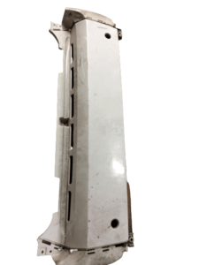 Задний бампер белый Smart 451 4516470001