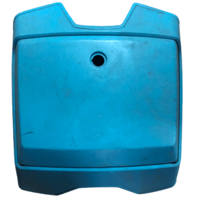 Glove box cover for moped