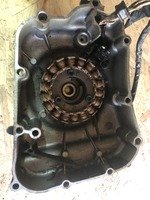 Generator cover for maxi scooter