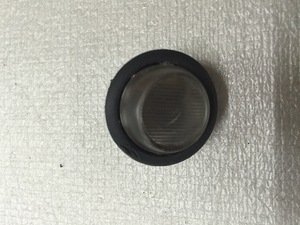Кнопка света в салоне Smart 450 синяя