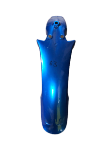 Front fender for moped scooter