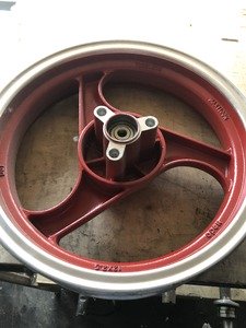 Front wheel disk 2.50 R12 for moped scooter