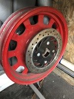 Диск колесный передний под дисковый тормоз на 4 болта Defiant 200см