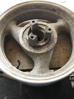 Front wheel disk 3.50 R13 scooter moped