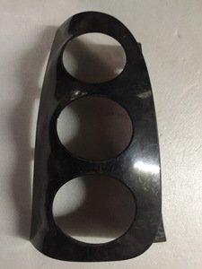 Накладка левая заднего фонаря черная Smart 450