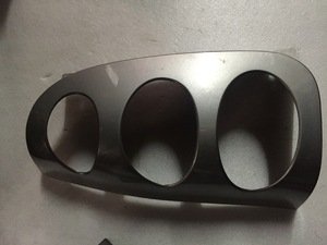 Накладка правая заднего фонаря серая Smart 450 99