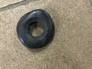 Elastic band on the lock of the rear trunk lid Smart Cabrio