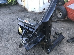 Передняя левая четверть кузова черная Smart Fortwo 453