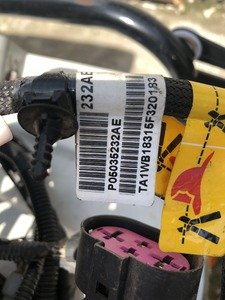 Проводка Fiat 500E P05035232AE