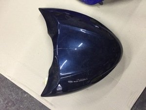 Передний пластик верхний Китайский скутер синий