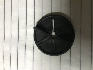Blanking plate for battery compartment