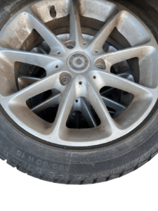 Литые диски R15 2012 9 Spoke с зимней резиной 155/60 R15 175/55 R15 Smart Fortwo 451