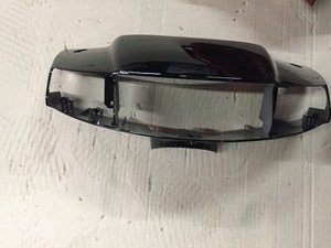 Обтекатель пластик фары голова Honda AF18 черный