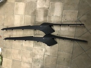 Лыжи нижние пластик для мопеда Honda Tact 16