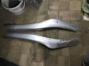 Ski bottom plastic Honda AF31