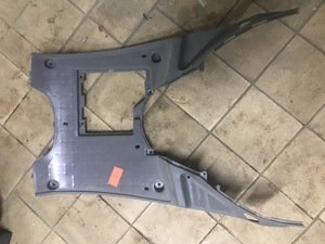 plastic scooter floor