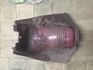 Підгазетник для скутера Yamaha