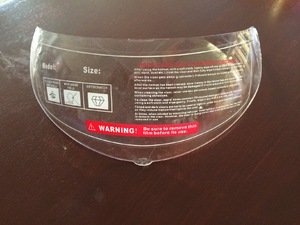 Визор стекло шлем Max E9 051108