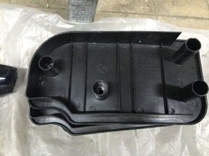 Cover plug in the floor for scooter moped