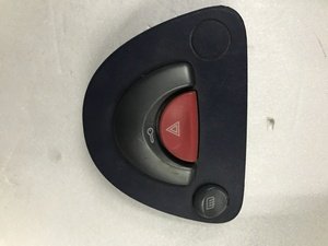 Панель кнопки аварийного сигнала одна кнопка обогрев синяя серая Smart 450