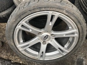 Cast disk with summer tires 215/40 R16 Yokohama wide r16
