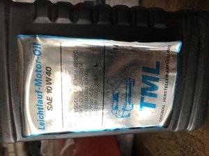 Олія моторна дизель TML 10W40