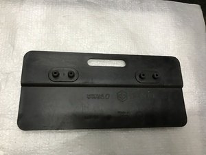 Scooter number frame