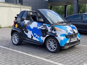 Smart Fortwo 451 Cabrio Electric Drive 2014 черный