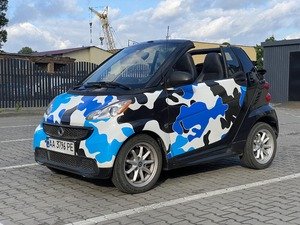 Smart Fortwo 451 Cabrio Electric Drive 2014 черный