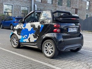 Smart Fortwo 451 Cabrio Electric Drive 2014 черный