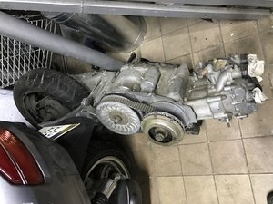Motor Yamaha T-Max 500