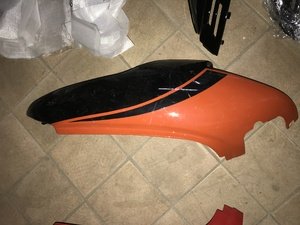 Пластик правый основной скутер