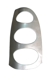 Rear light trim right gray Smart 450