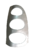 Rear light trim right gray Smart 450