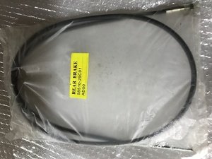 Трос тормоза задний для скутера Suzuki