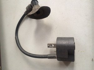 Катушка зажигания с коммутатором для скутера 2Т