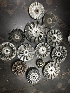 Variator impeller for scooter