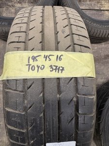 Rubber tires summer 195/45 R16 Toyo Proves Smart