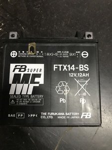 Аккумулятор мото FTX14-BS