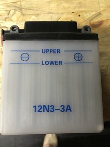 Аккумулятор мото 12V3AH