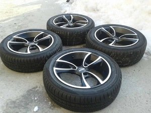Литые диски с летней резиной 175/55 195/50 R15 Smart Fortwo 451