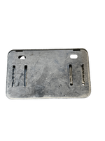 Scooter number frame